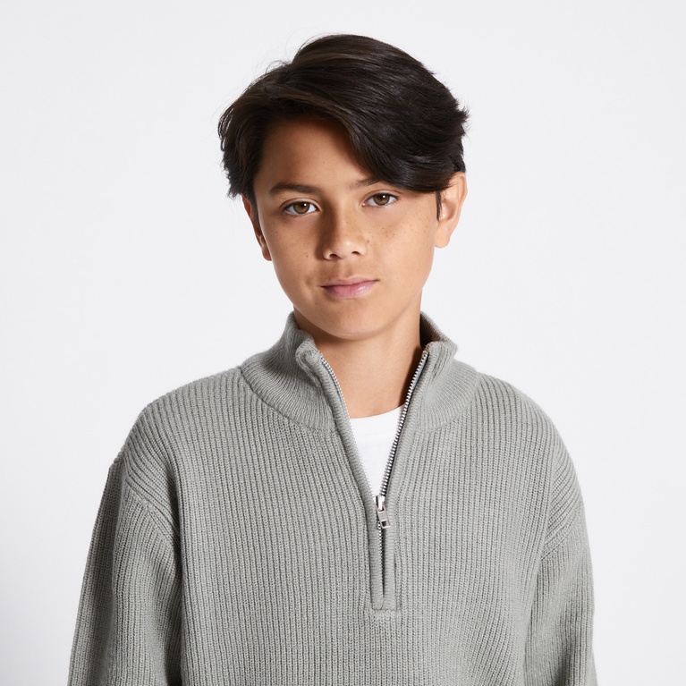 Half-zip sweater "Ruben zip"